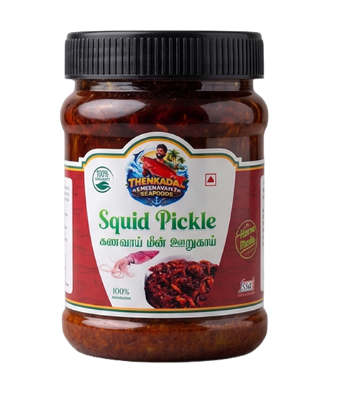 Squid Pickle 100g – Thenkadal Meenavan Seafoods